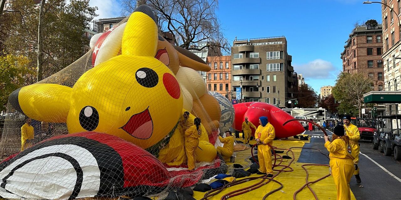Nueva York se prepara para el 97º desfile anual del Día de Acción de Gracias de Macy’s