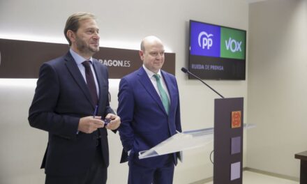 PP y Vox presentan la derogación de la ley de memoria de Aragón en el aniversario de la muerte de Franco |  España