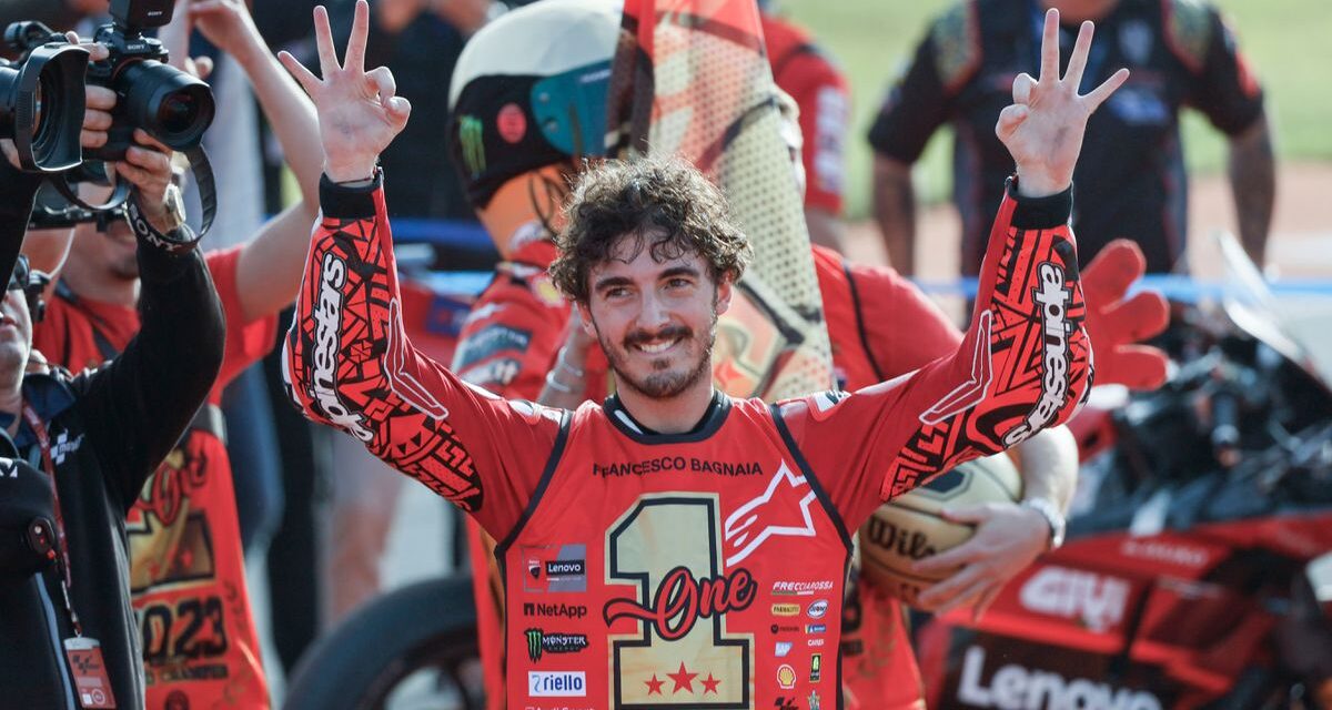 Pecco Bagnaia retiene el Mundial de MotoGP con un triunfo en Cheste: “Siempre soñé con ganar ganando” |  Motociclismo |  Deportes
