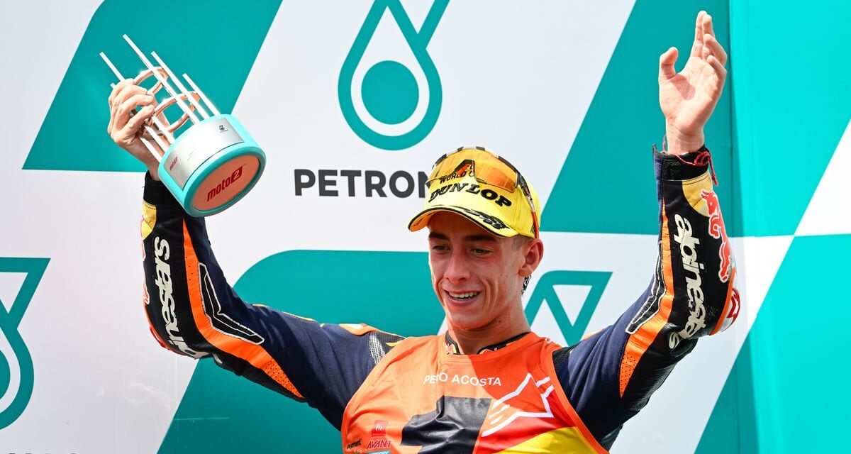 Pedro Acosta, el piloto que no hace amigos, campeón del mundo de Moto2 en el GP de Malasia |  Motociclismo |  Deportes