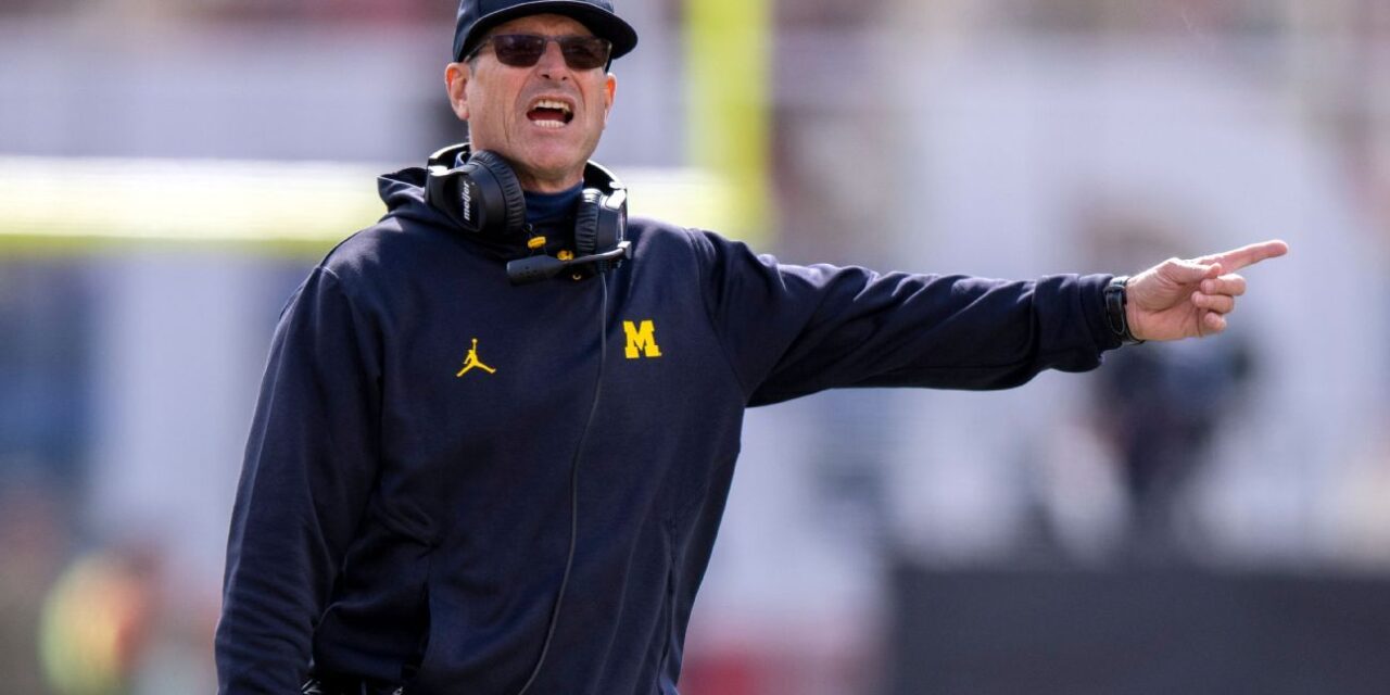 Jim Harbaugh de Michigan listo para regresar a la banca después de la sanción