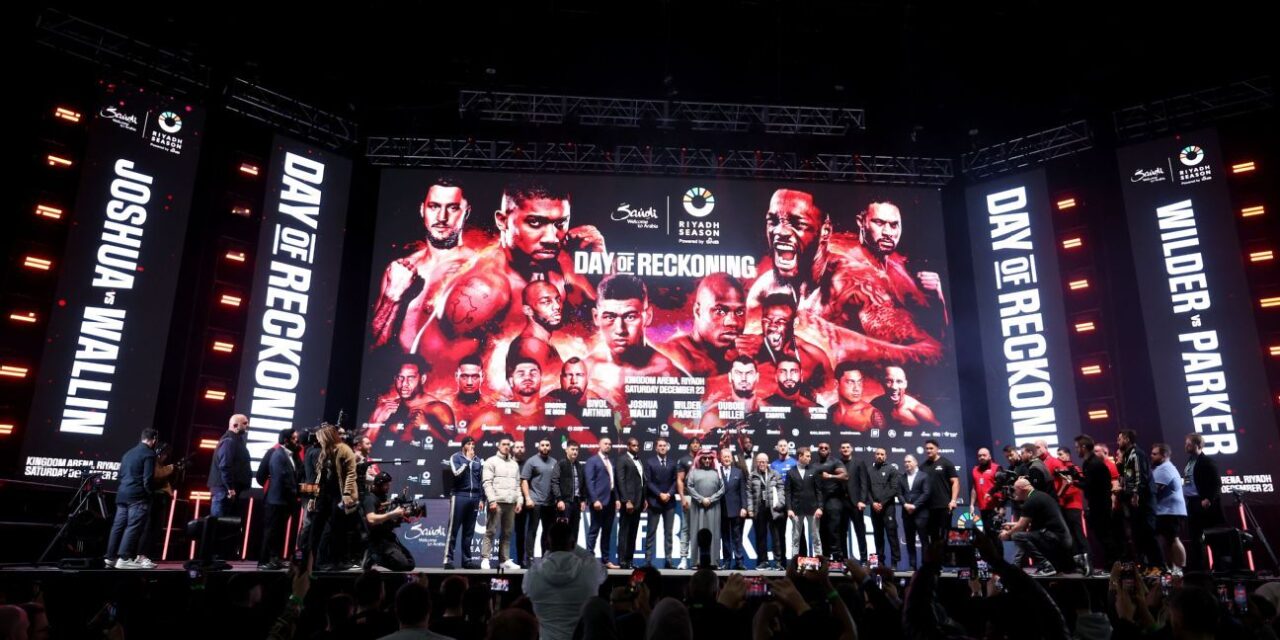 Por qué el 'Day Of Reckoning' del 23 de diciembre es una de las mejores carteleras de boxeo de la historia reciente