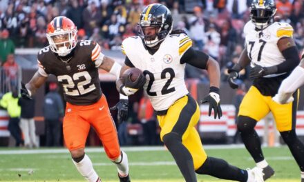 RB Najee Harris 'cansada' de los problemas de los Steelers en la ofensiva