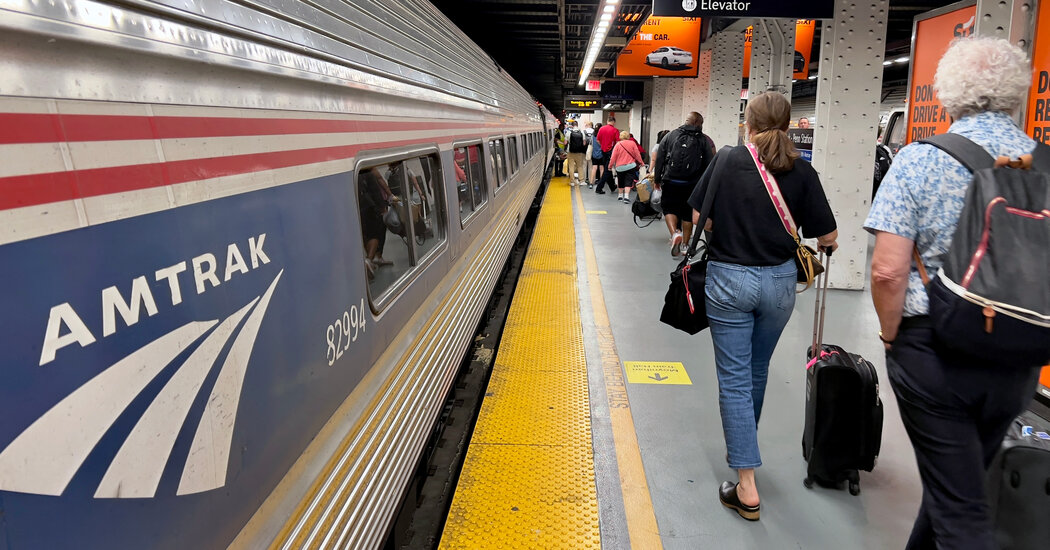 Servicio de Amtrak interrumpido entre Albany y la ciudad de Nueva York