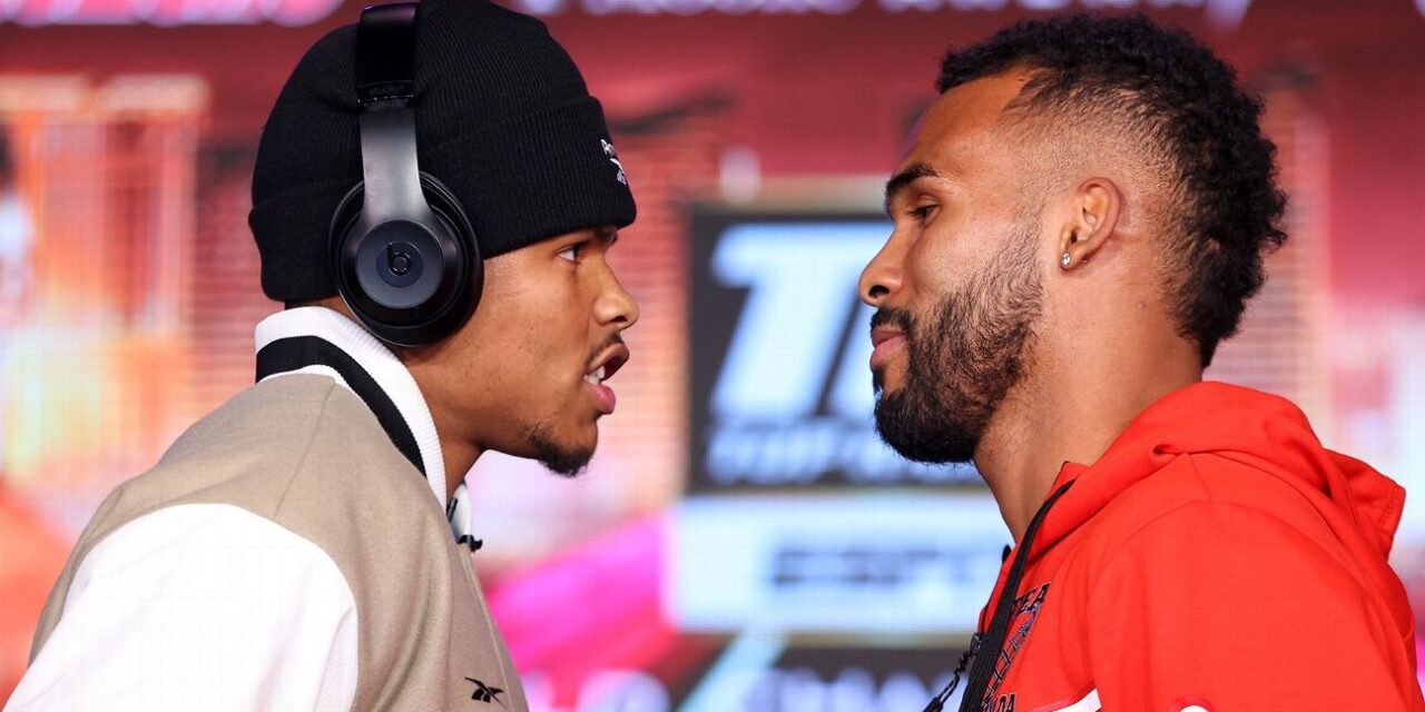 Shakur Stevenson-Edwin De Los Santos y Emanuel Navarrete-Robson Conceicao resultados y análisis del boxeo en vivo