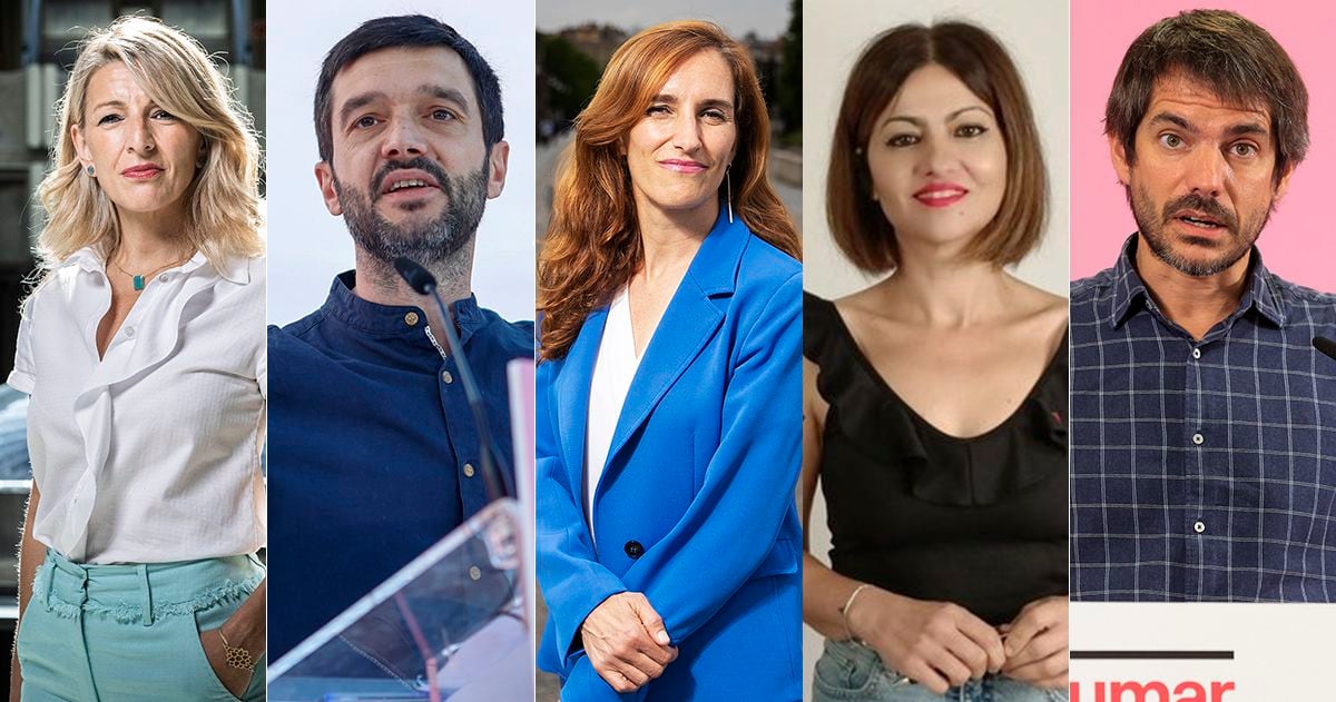 Sumar mantiene los cinco ministerios en el Gobierno: vicepresidencia de Trabajo, Cultura, Sanidad, Derechos Sociales y Juventud e Infancia |  España