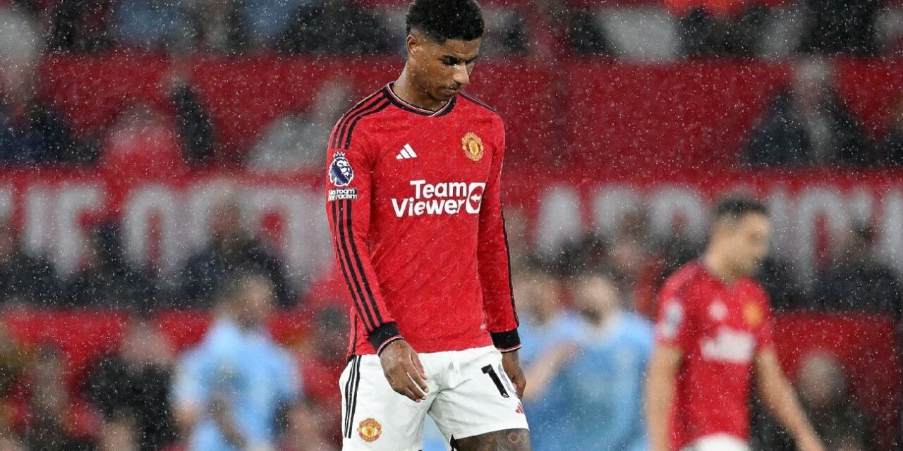 Ten Hag: La noche de Rashford tras la derrota en el derbi es "inaceptable"