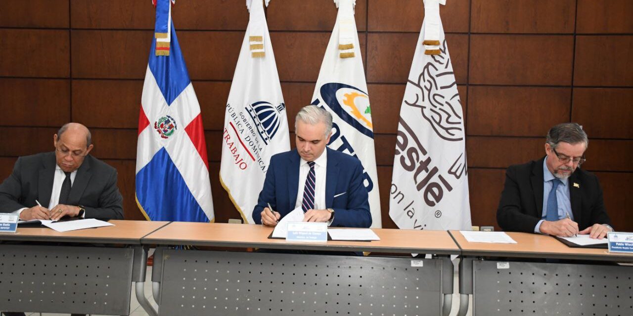 Trabajo y Nestlé firman acuerdo