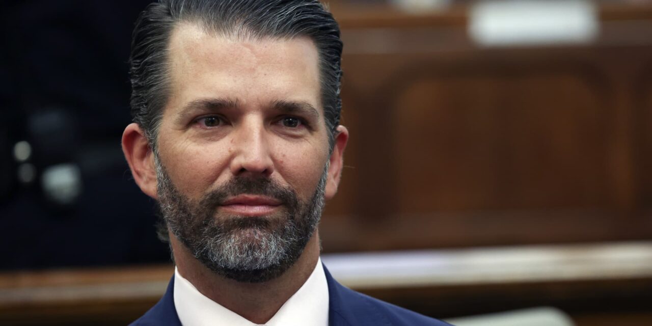 Trump Jr. testifica nuevamente en juicio por fraude de 250 millones de dólares