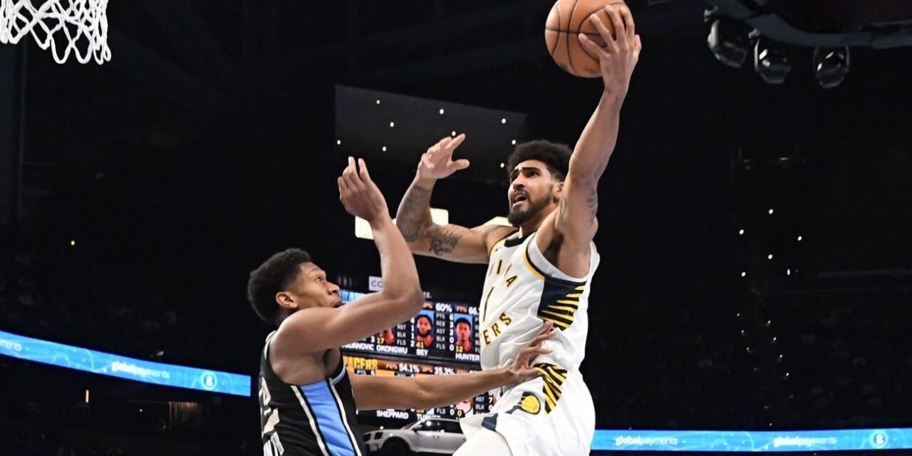 Tyrese Haliburton y los Pacers superan a los Hawks y los equipos suman 309 puntos