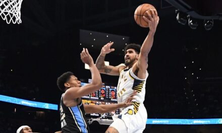 Tyrese Haliburton y los Pacers superan a los Hawks y los equipos suman 309 puntos