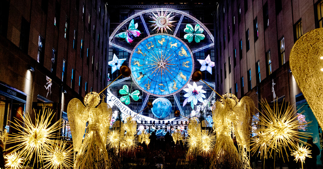 Vea las ventanas navideñas en la ciudad de Nueva York