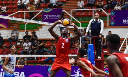 Vence Cuba a Dominicana y sigue invicta en sub 17 de voleibol (m)