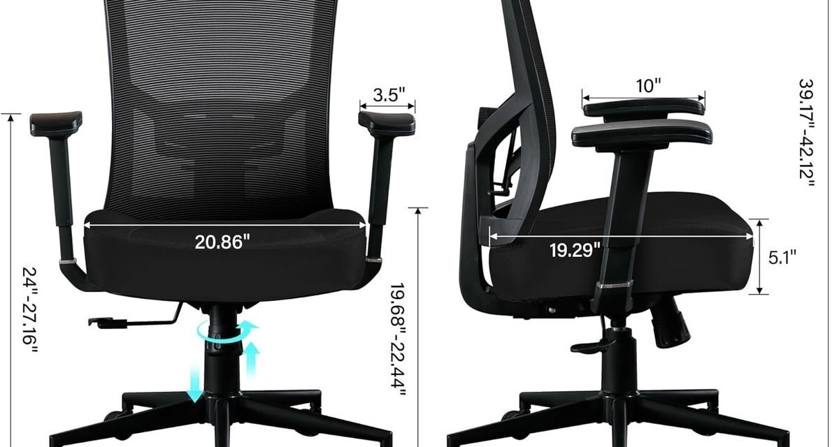¡Por fin!  Una oferta de sillas de oficina que soporta a grandes y altos este Black Friday y Cyber ​​Monday
