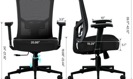 ¡Por fin!  Una oferta de sillas de oficina que soporta a grandes y altos este Black Friday y Cyber ​​Monday