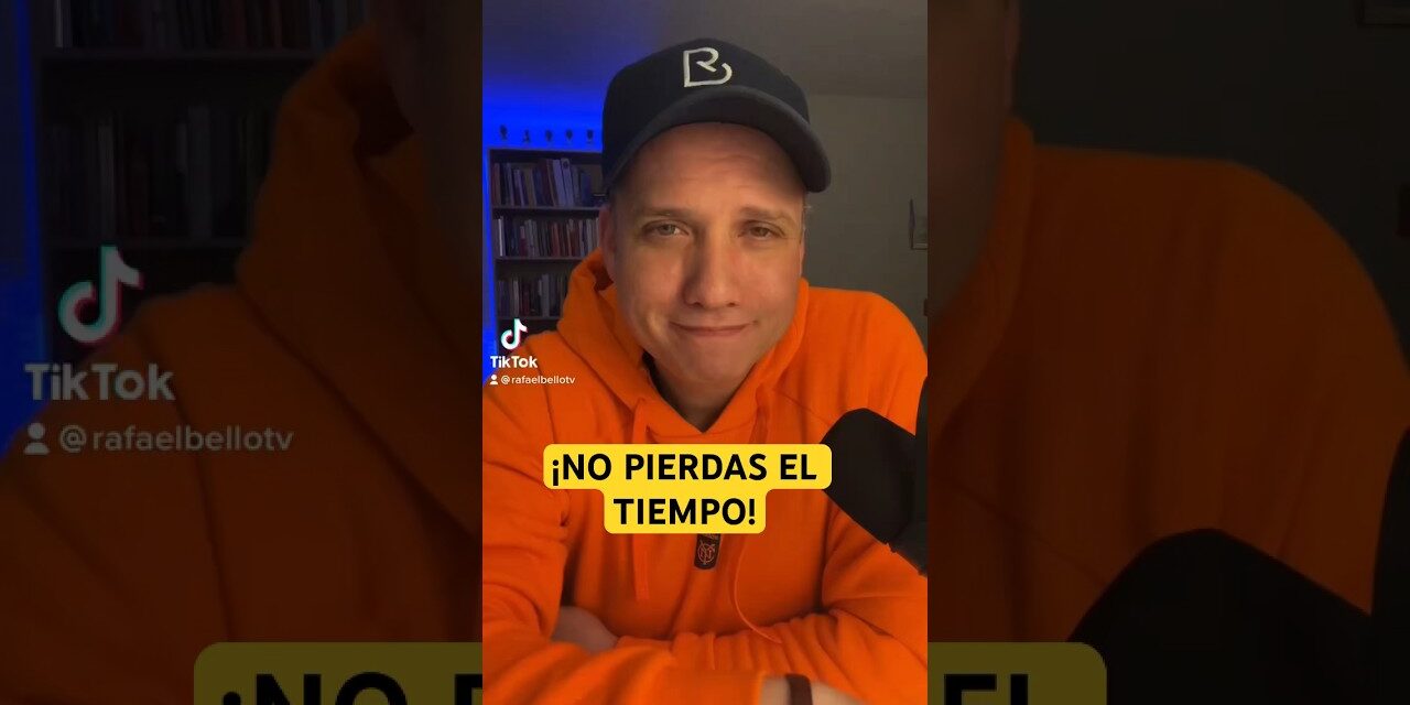¡No pierdas el tiempo! No permitas que las cosas pequeñas te roben lo realmente importante. #shorts