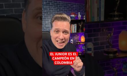 CAMPEÓN! El Junior de Barranquilla gana copa en fútbol colombiano. #Colombia #shorts #desdelasgradas