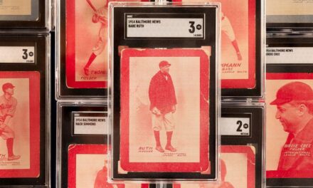1914 Baltimore News La tarjeta de novato de Babe Ruth genera $ 7,2 millones