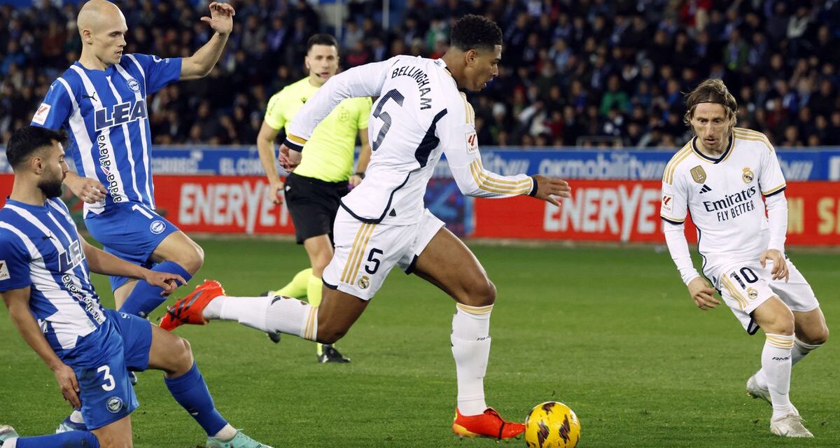 Alavés – Real Madrid, en directo |  El Madrid busca el liderato antes del parón invernal |  Fútbol |  Deportes