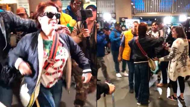 Alejandra Guzmán se encontró con un reportero en el AICM;  esto pasó – Periódico Zócalo