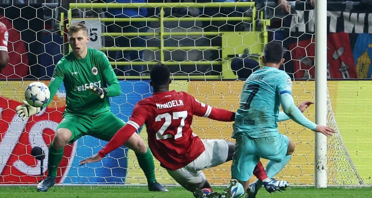 Amberes – Barcelona, ​​en directo |  Janssen vuelve a adelantar al Amberes tras un error de Oriol Romeu |  Fútbol |  Deportes