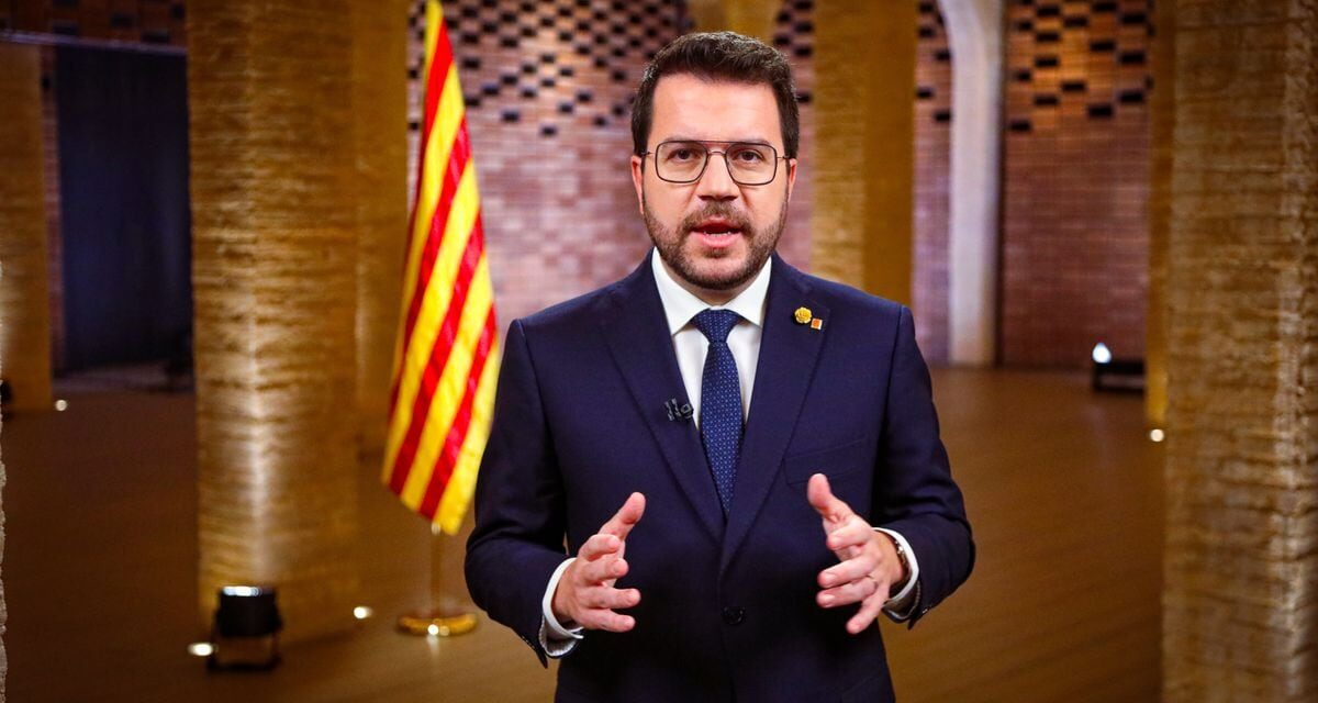 Aragonès aprovecha su discurso navideño para reclamar una “financiación singular” para Cataluña |  Cataluña |  España