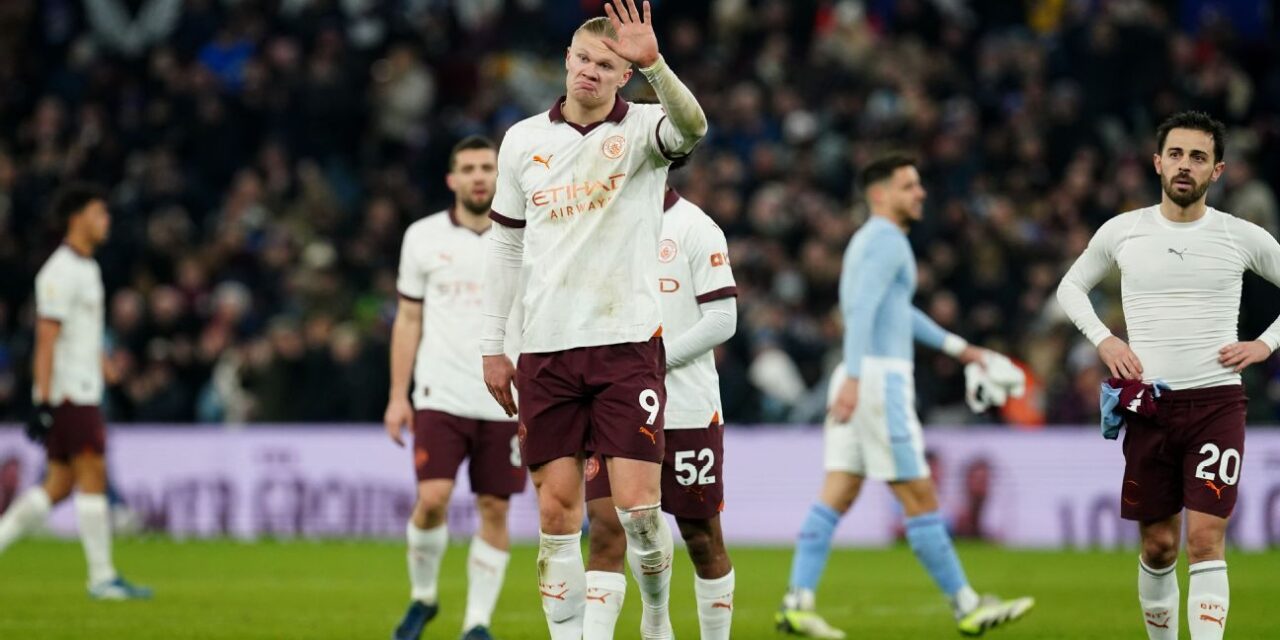 Aston Villa obliga a Guardiola a repensar las esperanzas de título del Manchester City