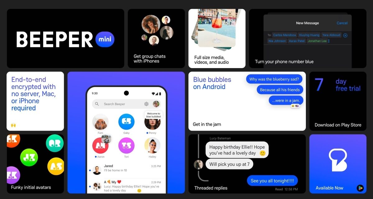 Beeper Mini ahora requiere que los usuarios accedan a una Mac para enviar mensajes de texto de Blue Bubble iMessage desde Android