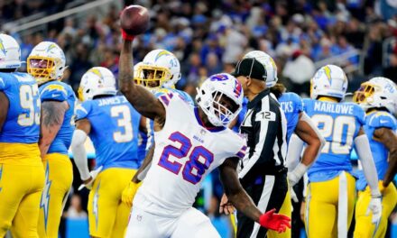 Buffalo Bills vencen a Los Angeles Chargers aumentan las posibilidades de playoffs