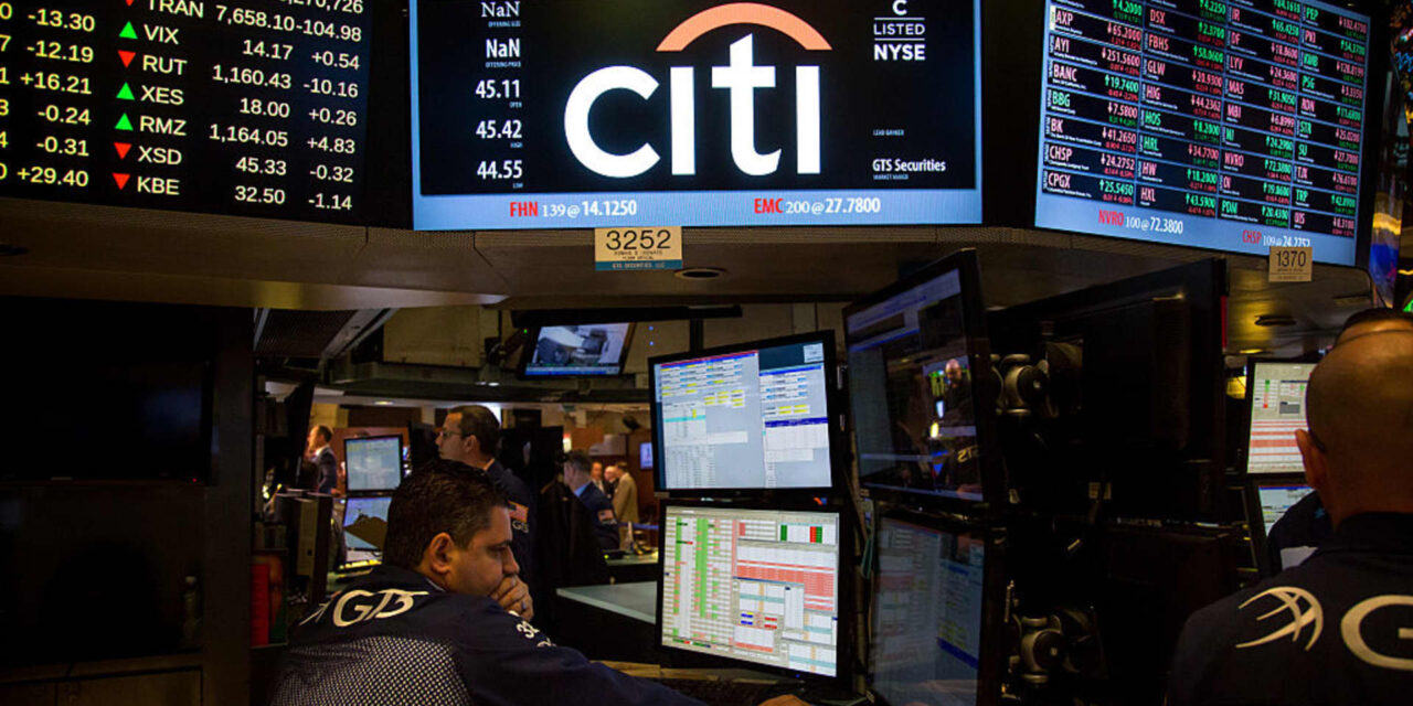 Citigroup cerrará unidad global de deuda en dificultades
