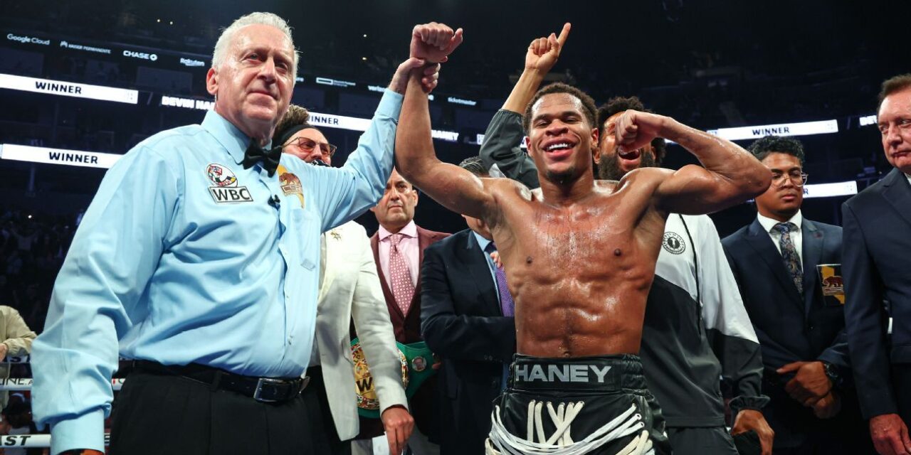 Clasificación libra por libra del boxeo: Devin Haney asciende, Shakur Stevenson pierde terreno