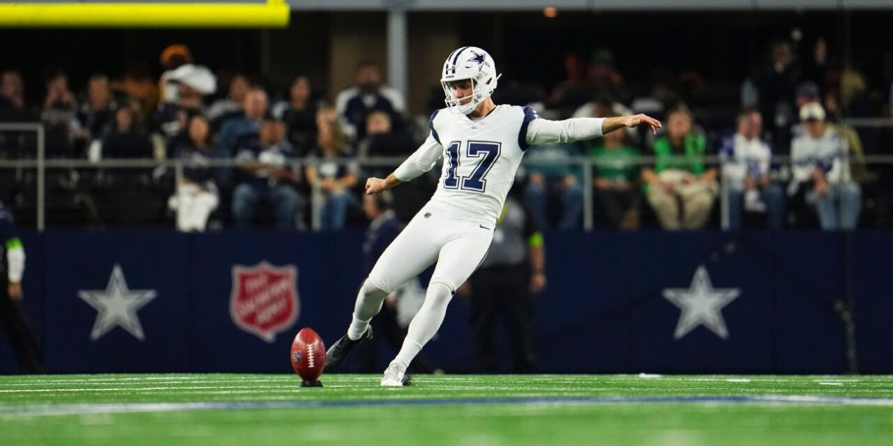 Cómo Brandon Aubrey pasó de la MLS a pateador de los Cowboys