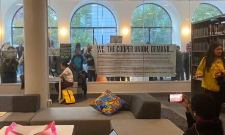 Dentro de la protesta de Cooper Union Israel-Hamás que se volvió viral