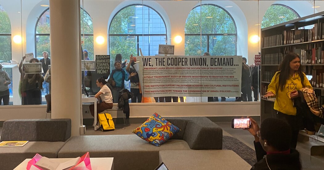 Dentro de la protesta de Cooper Union Israel-Hamás que se volvió viral