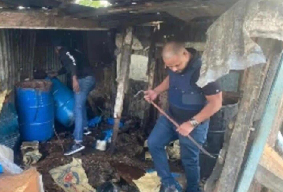 Desmantelan fábrica de romo malo en La Romana