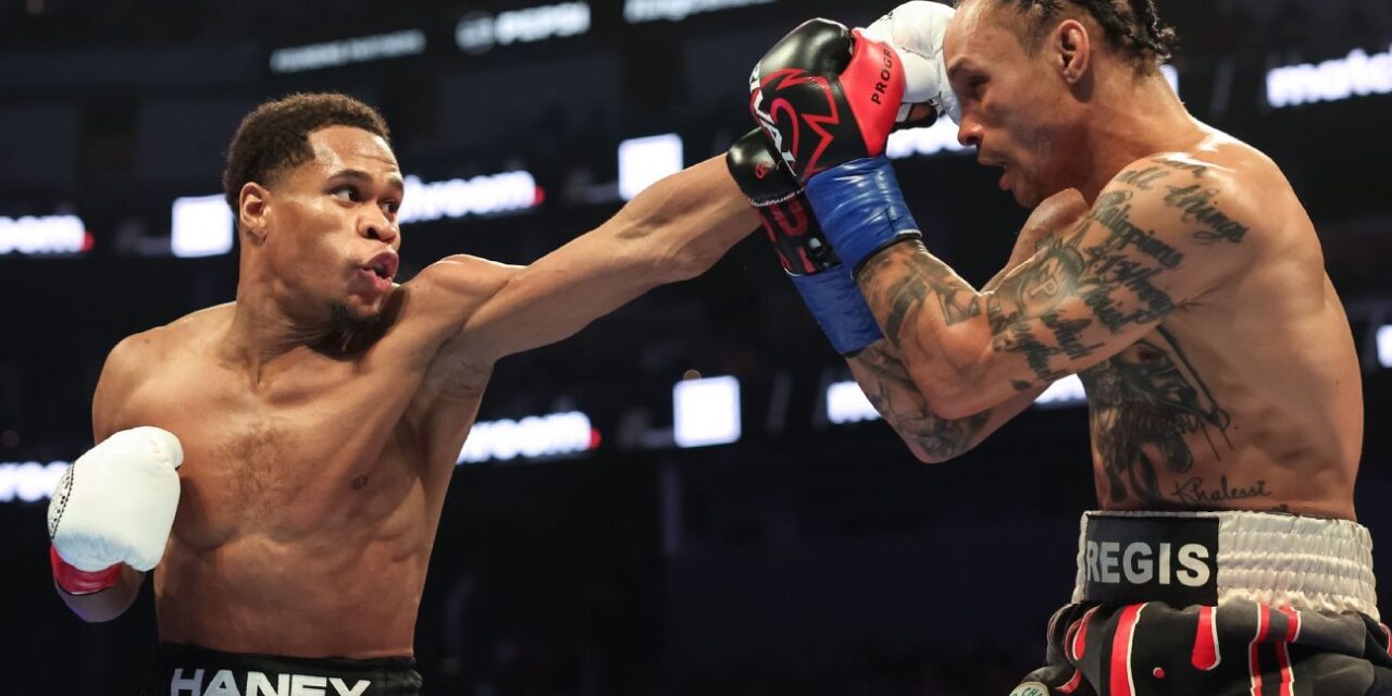 Devin Haney deja fuera a Regis Prograis, ahora campeón de 2 divisiones