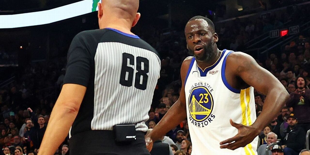 La NBA suspende indefinidamente a Draymond Green, citando "historia repetida"
