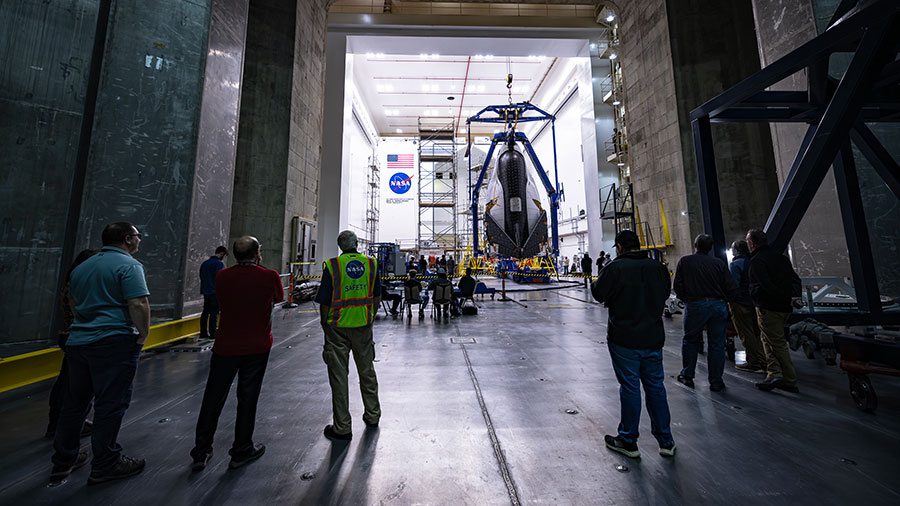 Dream Chaser se somete a pruebas en las instalaciones de pruebas de la NASA en Ohio