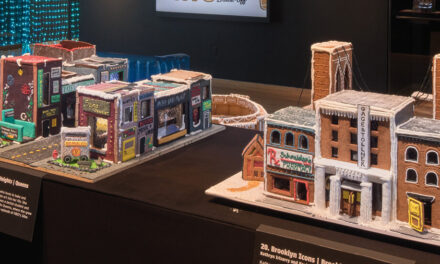 Edificios famosos de Nueva York, pero están hechos de pan de jengibre