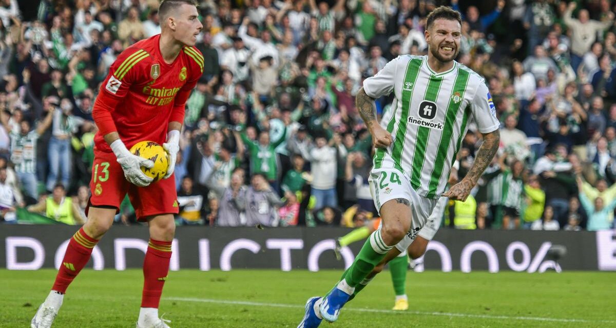 El Betis aguanta al Real Madrid |  Fútbol |  Deportes