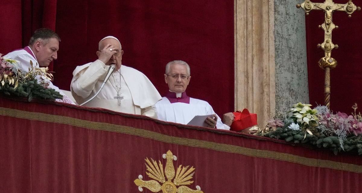 El Papa pide que cesen “la violencia y el odio” en un mensaje 'Urbi et Orbi' consagrado a guerras como la de Gaza |  internacional