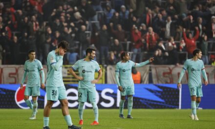 El colista europeo flagela al Barça |  Fútbol |  Deportes