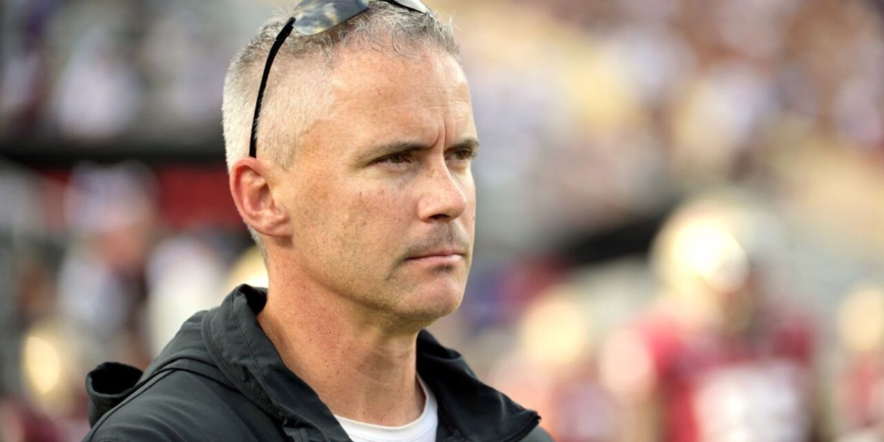 El estado de Florida sigue luchando con la exclusión del CFP, dice el entrenador