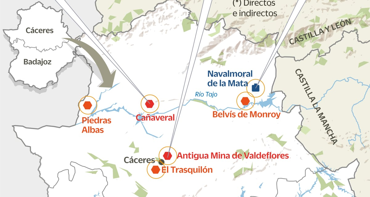 El 'oro blanco': por qué las minas del litio ibérico no son operativos |  Empresas