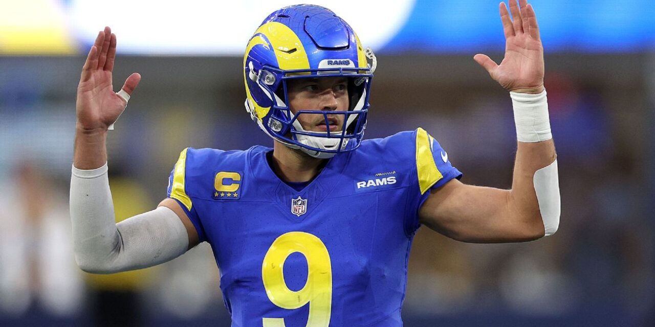 El segundo pase de touchdown de Matthew Stafford amplía la ventaja de los Rams antes del medio tiempo