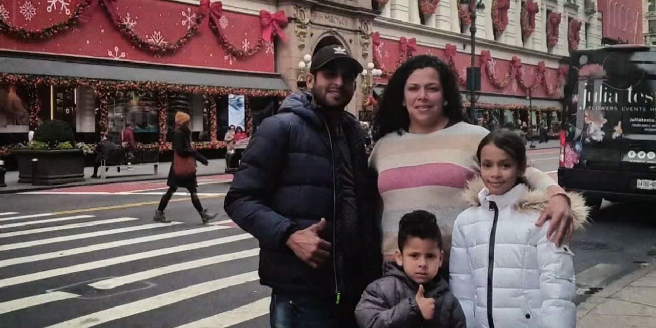 El viaje de una familia venezolana a Estados Unidos