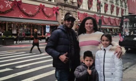 El viaje de una familia venezolana a Estados Unidos
