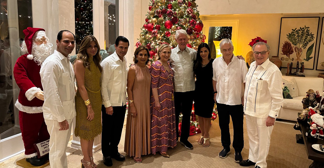 Enrique Peña Nieto reaparece en República Dominicana junto a los Clinton