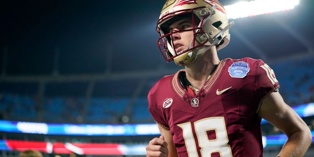 FSU QB Tate Rodemaker en el portal;  Brock Glenn será titular contra Georgia