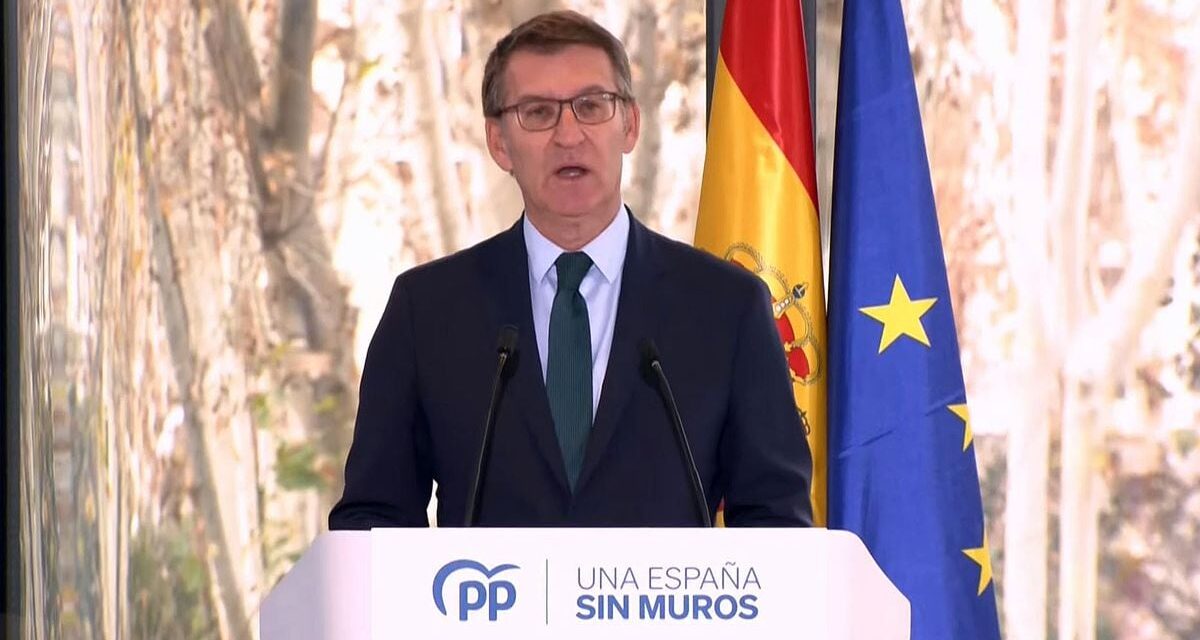 Feijóo sostiene que, tras el pacto con Bildu en Pamplona, ​​Sánchez deja al PP como único partido de Estado y constitucional |  España